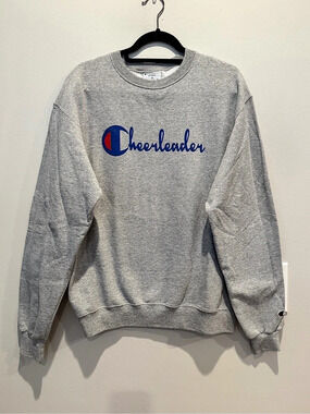 Champion Eco Authentic Cheerleader Graphic Crewneck Sweatshirt
